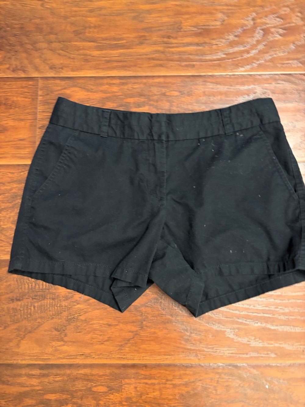 J. Crew Black cotton Casual Shorts